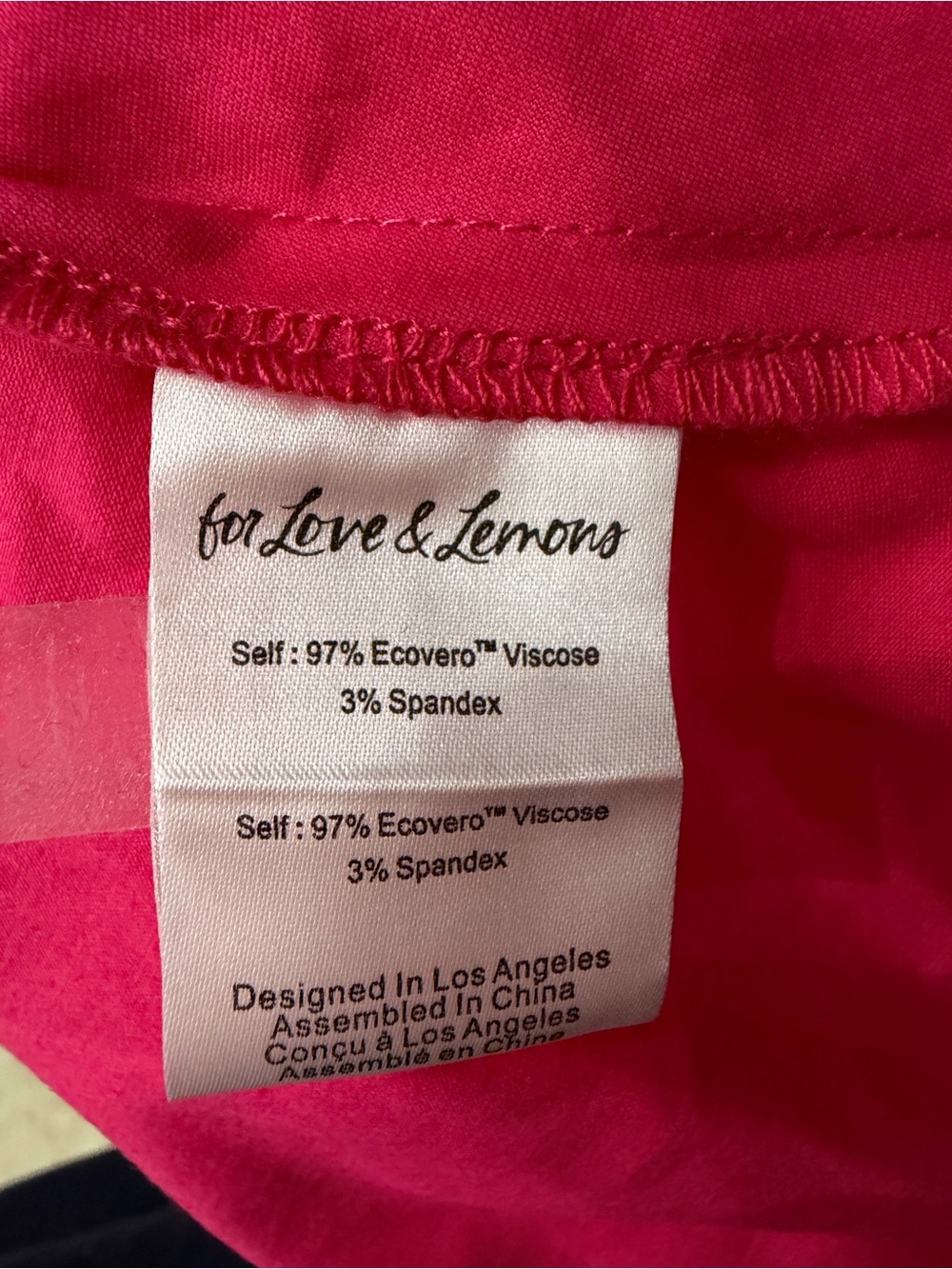 For Love & Lemons Clementine Pink Puff Sleeve Mini Dress Open Back 36970 - Picture 15 of 16